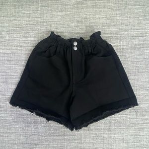 Princess Polly Black Shorts Sz 0